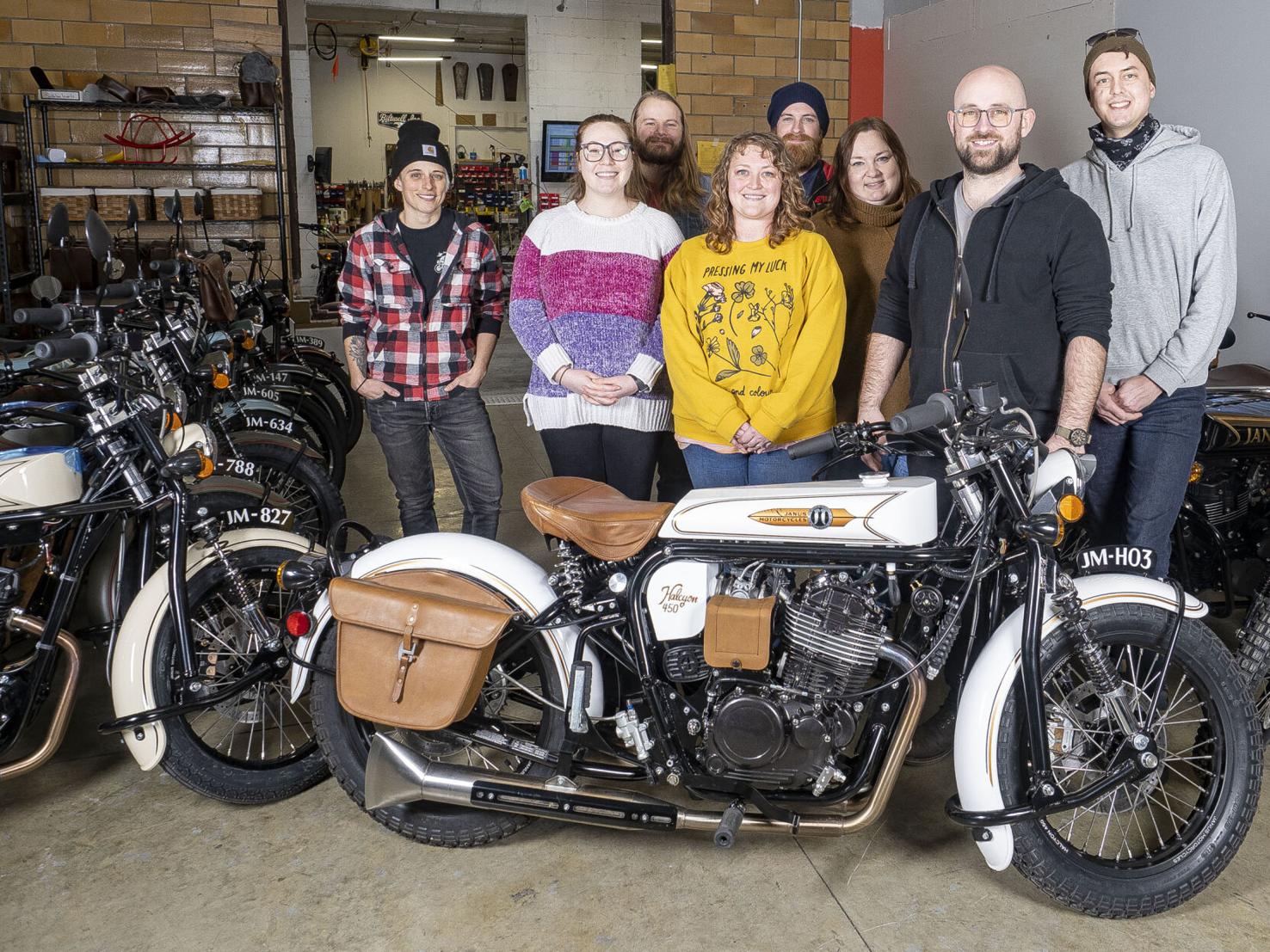 Janus Motorcycles co-founder meets with Sen. Young